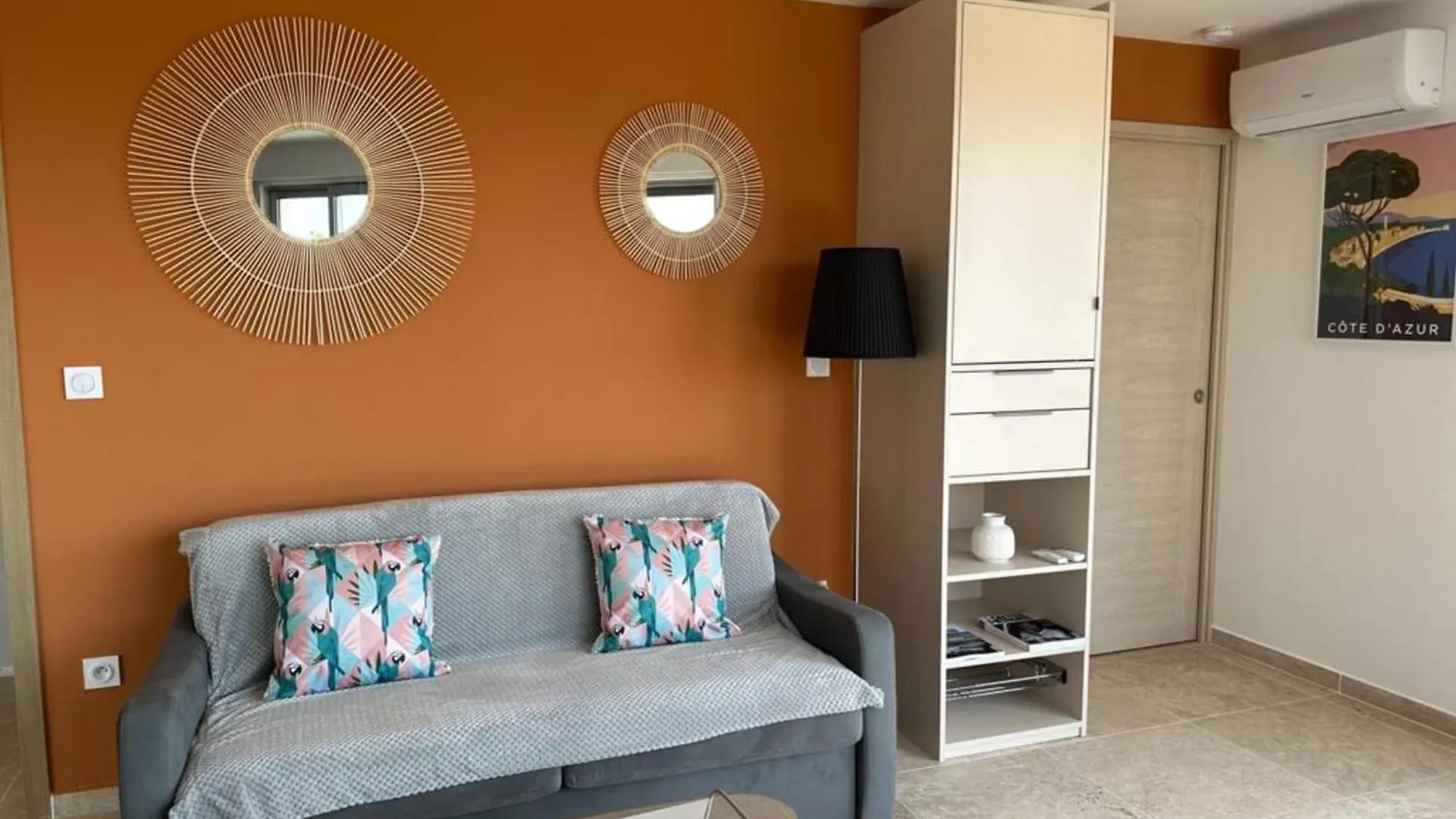 Apartmán 35M2 Sea View Flat With 20 M2 Terrace Saint-Raphaël Francie